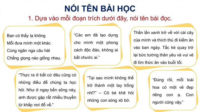 Giáo án điện tử Tiếng Việt 4 kết nối: Ôn tập và Đánh giá giữa học kì I