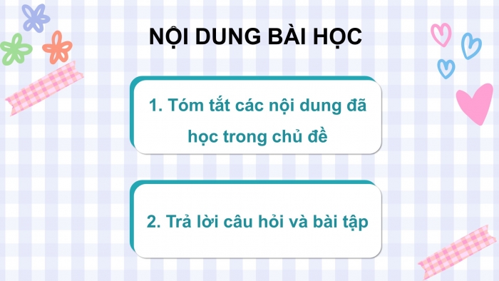 Giáo án điện tử Khoa học 4 kết nối Bài 7: Ôn tập chủ đề Chất