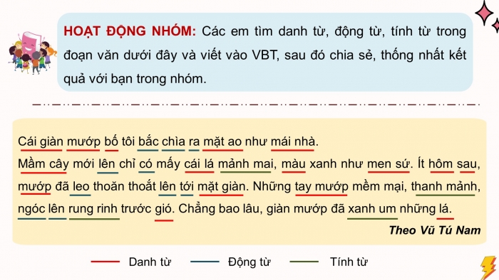 Giáo án điện tử Tiếng Việt 4 chân trời: Ôn tập giữa kì 1 - Tiết 4, 5