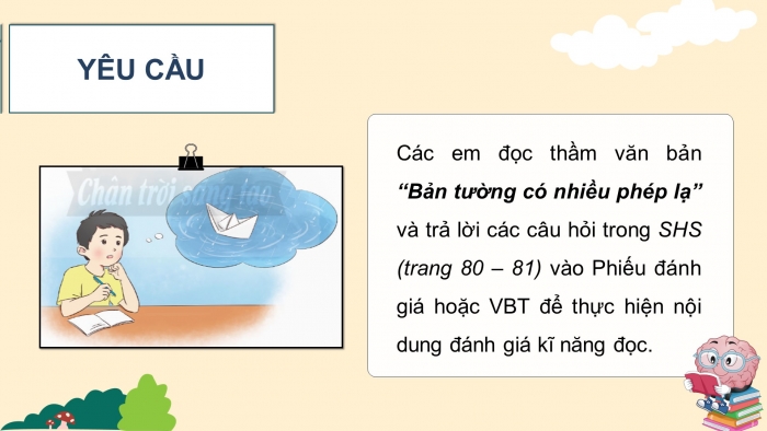 Giáo án điện tử Tiếng Việt 4 chân trời: Ôn tập giữa kì 1 - Tiết 6, 7