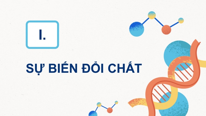 Giáo án điện tử KHTN 8 cánh diều Bài 1: Biến đổi vật lí và biến đổi hoá học