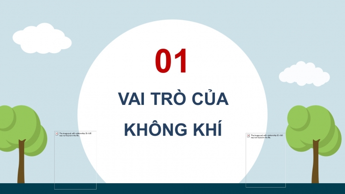 Giáo án điện tử Khoa học 4 cánh diều Bài 6: Vai trò của không khí và bảo vệ môi trường không khí