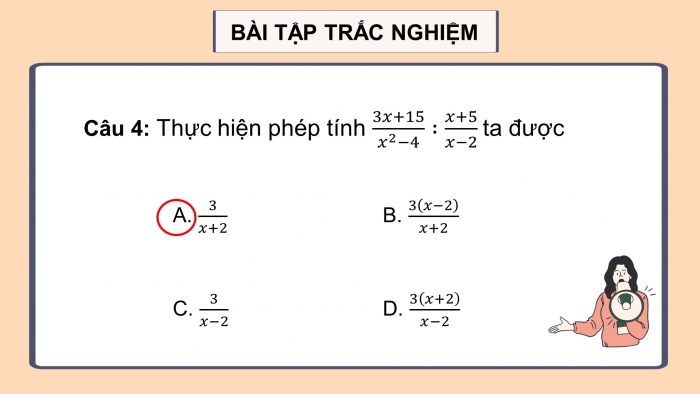 Giáo án điện tử Toán 8 cánh diều: Bài tập cuối chương 2