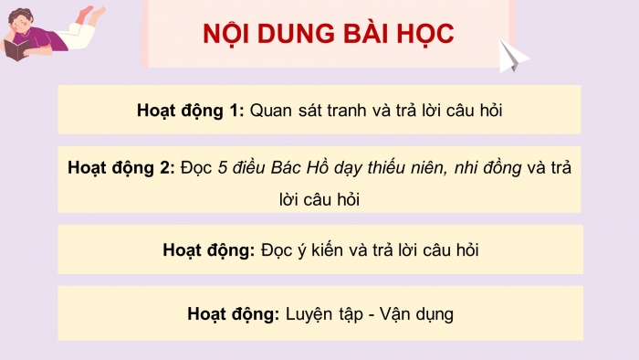 Giáo án điện tử Đạo đức 4 cánh diều Bài 12: Em thực hiện quyền và bổn phận của trẻ em