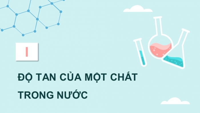 Giáo án điện tử KHTN 8 cánh diều Bài 6: Nồng độ dung dịch