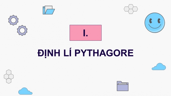 Giáo án điện tử Toán 8 cánh diều Chương 5 Bài 1: Định lí Pythagore