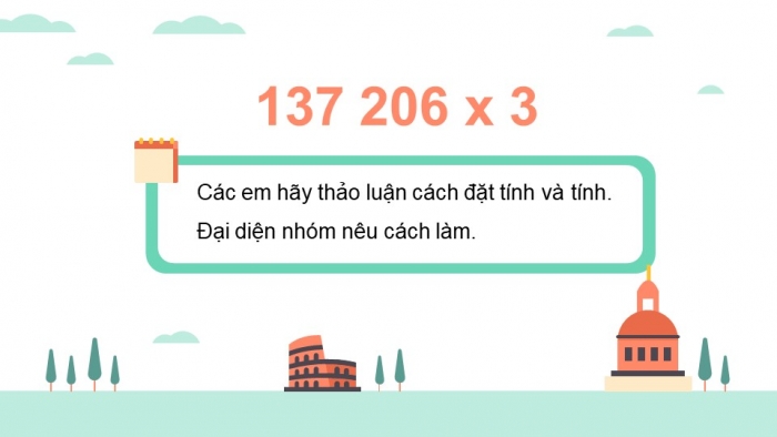 Giáo án điện tử Toán 4 cánh diều Bài 31. Nhân với số có một chữ số