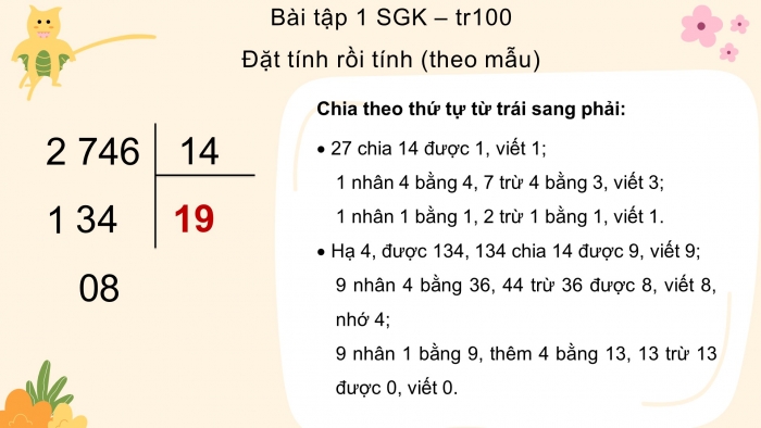 Giáo án điện tử Toán 4 cánh diều Bài 45. Luyện tập