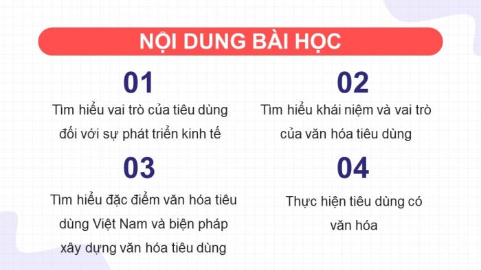 Giáo án điện tử Kinh tế pháp luật 11 kết nối Bài 8: Văn hóa tiêu dùng