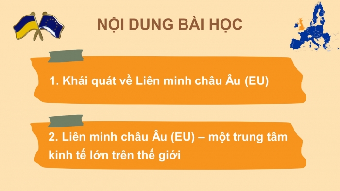 Giáo án điện tử bài 4: Liên minh Châu Âu