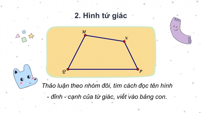Giáo án điện tử bài 12: Hình tam giác, hình tứ giác