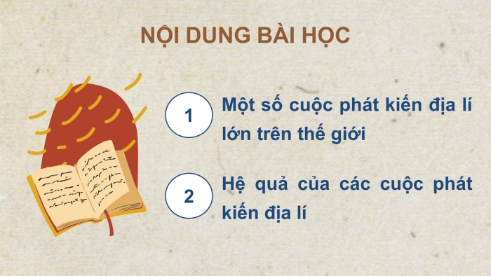 Giáo án điện tử bài 2: Các cuộc phát kiến địa lí từ thế kỉ xv đến thế kỉ XVI