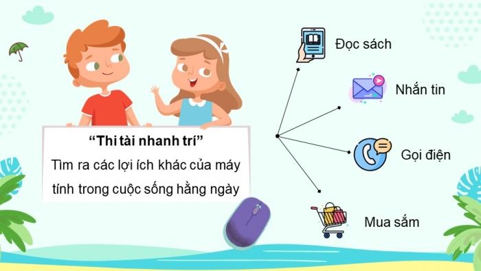 Giáo án điện tử bài 1: Các thành phần của máy tính