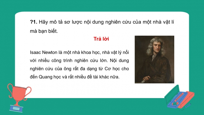 Giáo án điện tử vật lí 10 cánh diều bài: Bài mở đầu - Giới thiệu mục đích học tập môn vật lí