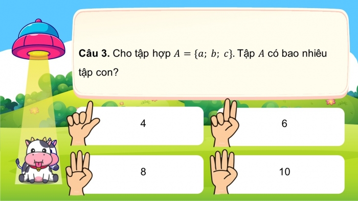 Giáo án điện tử toán 10 cánh diều bài: Bài tập cuối chương I (1 tiết)