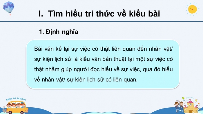 Giáo án điện tử ngữ văn 7 chân trời tiết: Viết bài văn kể lại sự việc có thật liên quan đến nhân vật hoặc sự kiện lịch sử