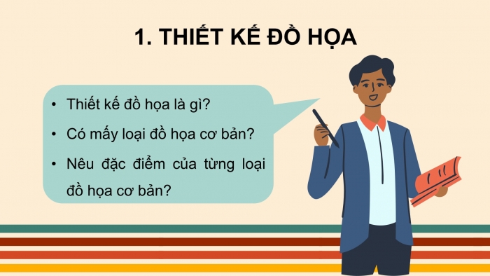 Giáo án điện tử tin học 10 kết nối bài 12: Phần mềm thiết kế đồ họa