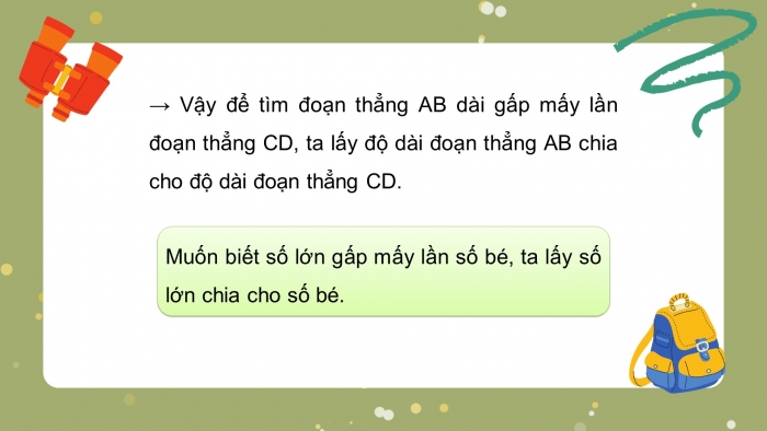 Giáo án điện tử toán 3 cánh diều bài: So sánh số lớn gấp mấy lần số bé