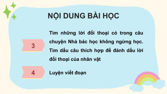 Giáo án điện tử tiếng việt 3 kết nối bài 14: Học nghề tiết 3 – 4 - Luyện từ và câu