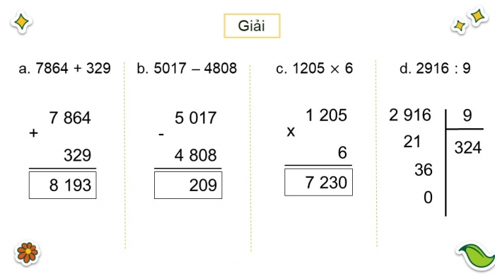 Giáo án điện tử toán 3 chân trời bài: Em làm được gì trang 47