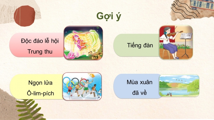 Giáo án điện tử tiếng việt 3 chân trời bài: Ôn tập giữa kỳ II (tiết 4+ 5)