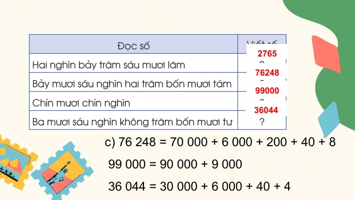 Giáo án điện tử toán 3 cánh diều bài: Luyện tập chung trang 34