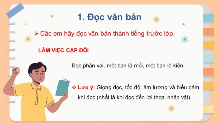 Giáo án điện tử ngữ văn 7 kết nối tiết: Văn bản 3: Con mối và con kiến