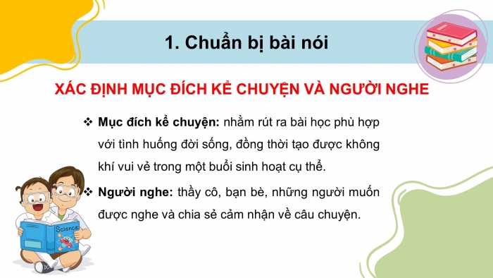 Giáo án điện tử ngữ văn 7 kết nối tiết: nói và nghe - Kể lại một truyện ngụ ngôn