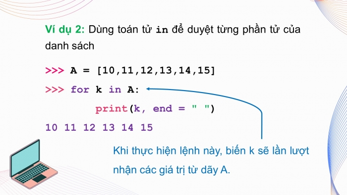 Giáo án điện tử tin học 10 kết nối bài 23: Một số lệnh làm việc với dữ liệu danh sách (3 tiết)