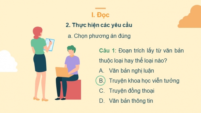 Giáo án điện tử ngữ văn 7 kết nối tiết: Ôn tập học kì II – Hướng dẫn hoàn thành phiếu học tập