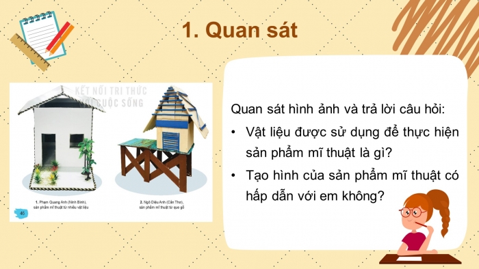 Giáo Án Powerpoint Bài 11: Tạo Hình Ngôi Nhà Từ Vật Liệu Sẵn Có |  Kenhgiaovien.Com