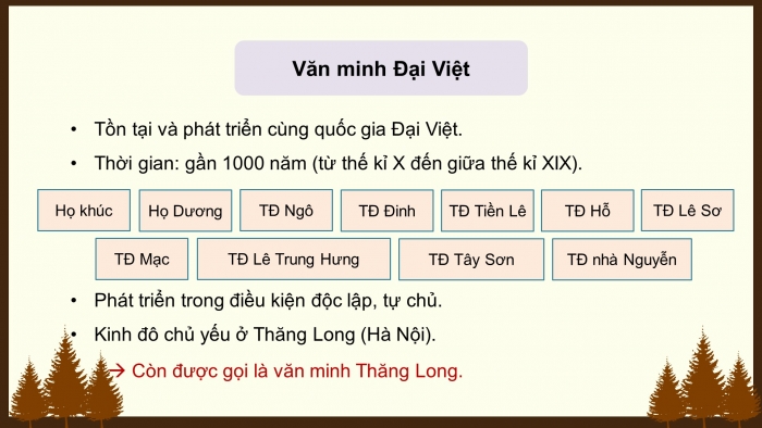Giáo án điện tử lịch sử 10 cánh diều bài 14: Cơ sở hình thành và quá trình phát triển của văn minh Đại Việt