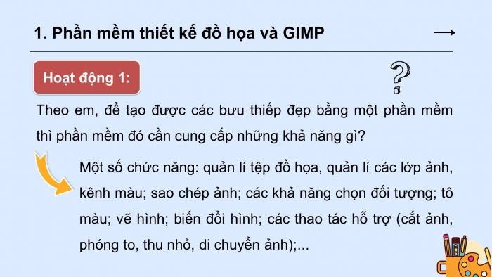 Giáo án điện tử tin học 10 cánh diều bài 1: Tạo văn bản tô màu và ghép ảnh