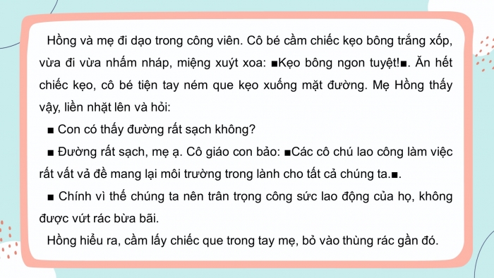 Giáo án điện tử tiếng việt 3 kết nối tri thức bài 28: Những điều nhỏ tớ làm cho trái đất- Tiết 3: Luyện từ và câu