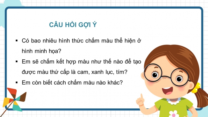 Giáo án điện tử mĩ thuật 4 chân trời bản 1 CĐ 3 Bài 2: Tranh chấm màu