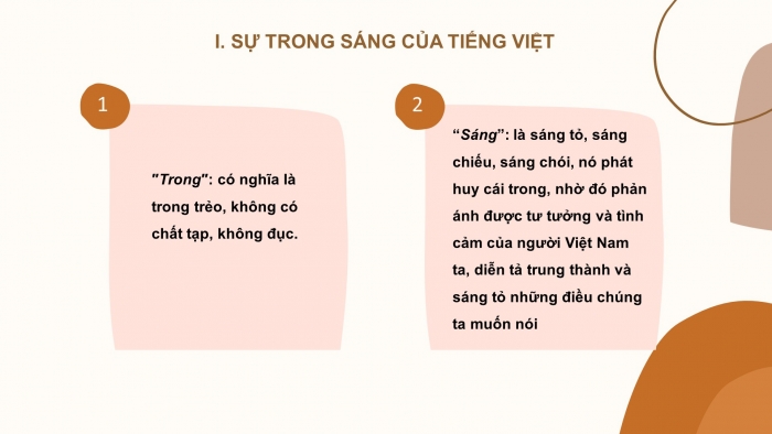 Giáo án điện tử Ngữ văn 12 bài: Giữ gìn sự trong sáng của tiếng Việt