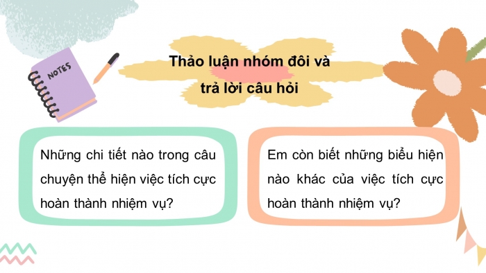 Bài giảng điện tử đạo đức 3 kết nối tri thức bài  6:  Tích cực hoàn thành nhiệm vụ