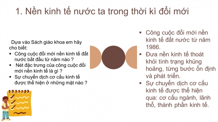 Giáo án điện tử địa lí 9 bài 6: Sự phát triển nền kinh tế Việt Nam