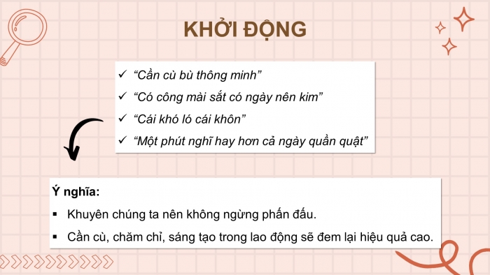 Giáo án điện tử Công dân 8 chân trời Bài 3: Lao động cần cù, sáng tạo