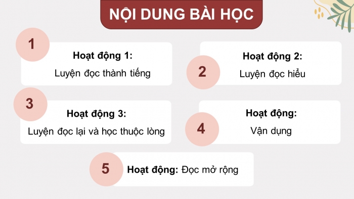 Giáo án điện tử Tiếng Việt 4 chân trời CĐ 2 Bài 3 Đọc: Quả ngọt cuối mùa