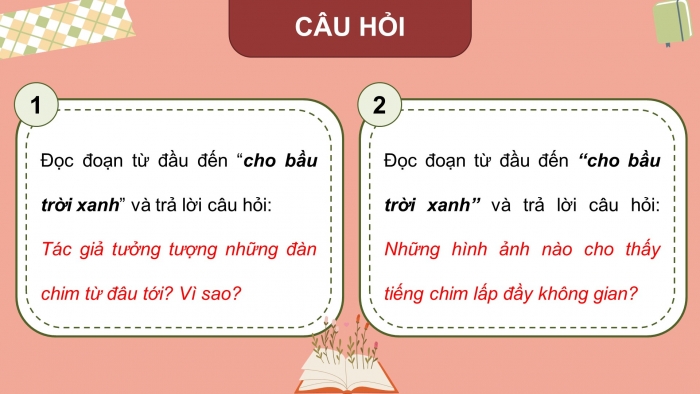 Giáo án điện tử Tiếng Việt 4 chân trời: Ôn tập giữa kì 1 - Tiết 1