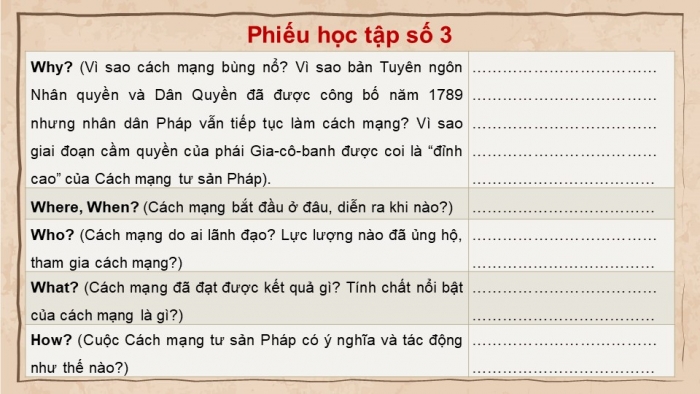 Giáo án điện tử Lịch sử 8 cánh diều Bài 1: Cách mạng tư sản ở châu Âu và Bắc Mỹ (Phần 2)