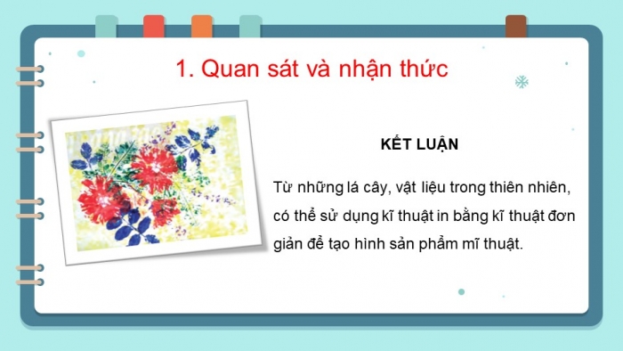 Giáo án điện tử bài 8: Vẻ đẹp thiên nhiên