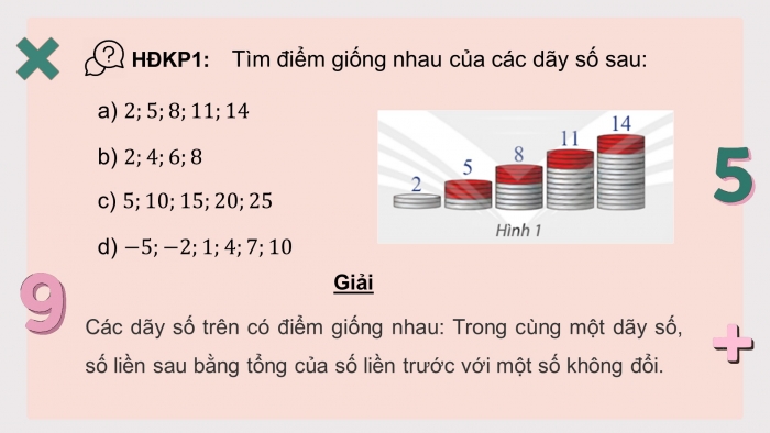 Giáo án điện tử Toán 11 chân trời Chương 2 Bài 2: Cấp số cộng