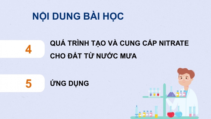 Giáo án điện tử Hoá học 11 chân trời Bài 3: Đơn chất nitrogen