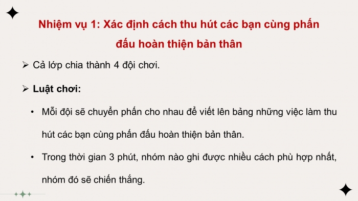 Giáo án điện tử HĐTN 11 chân trời (bản 2) Chủ đề 1: Tự tin là chính mình (P3)