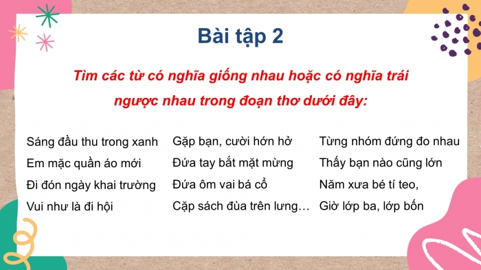 Giáo án điện tử tiếng việt 3 kết nối tiết 3, 4: Ôn tập giữa học kì 2