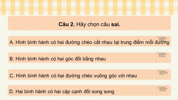 Giáo án điện tử Toán 8 kết nối: Luyện tập chung (tr.62)