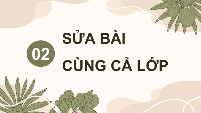 Giáo án điện tử Tiếng Việt 4 cánh diều Bài 7 Viết 1: Trả bài tả cây cối