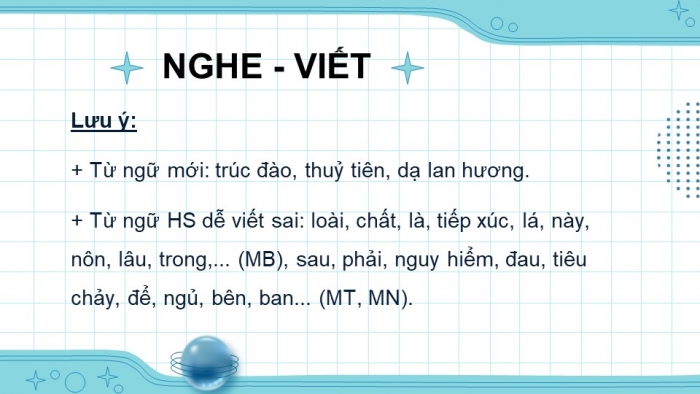 Giáo án điện tử Tiếng Việt 4 cánh diều Bài 10: Ôn tập cuối học kì 1 - Tiết 4, 5